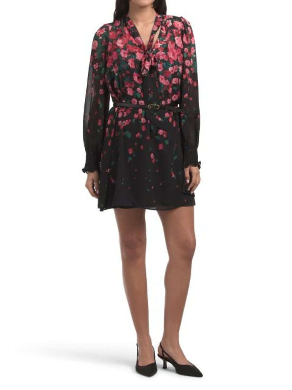JACQUIE THE LABEL Elsie Mini Dress With Belt